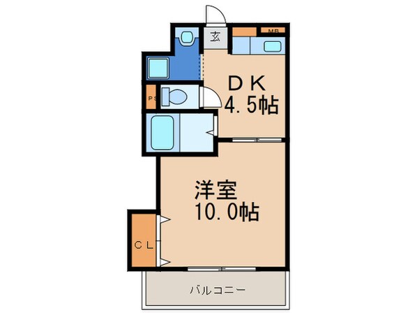 ウィンヒル西立花の物件間取画像